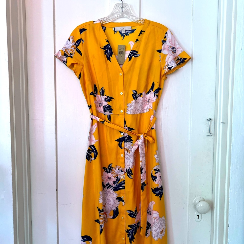 NWT LOFT Shirt Dress